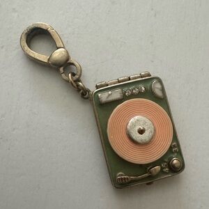 Juicy Couture Green Retro Record Player Charm